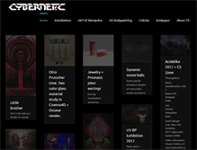 Tablet Screenshot of cybernetic-system.com